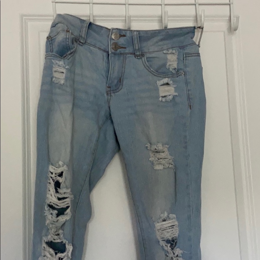 Midrise Blue Jeans